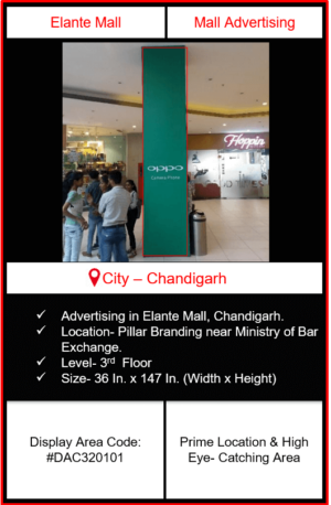 Elante Mall Advertising | Advertising in Elante Mall Chandigarh | Mall Advertising | Advertising in Chandigarh