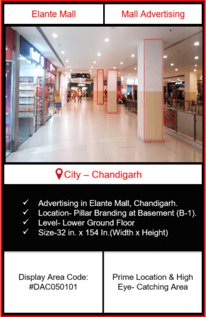 Elante Mall Advertising | Advertising in Elante Mall Chandigarh | Mall Advertising | Advertising in Chandigarh