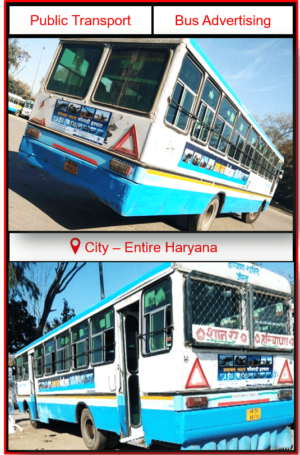 Haryana Roadways Buses Advertising | Roadways Buses Advertising in Haryana | Haryana Buses Advertising | Print Advertising | Outdoor Advertising in Haryana
