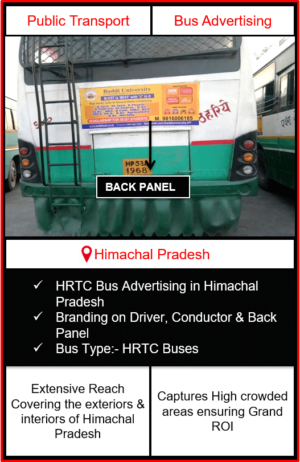 Himachal Pradesh Roadways Buses Advertising, Roadways Buses Advertising in Himachal Pradesh, HRTC Bus Advertising, Himachal Pradesh Buses Advertising, Outdoor Advertising in Himachal Pradesh, Public Transport Advertising, Roadways Buses Advertising