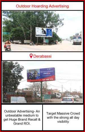 Outdoor Advertising in Derabassi, Outdoor Advertising in Punjab, Hoardings advertising agency in Derabassi, outdoor advertising agency in Punjab, Hoarding ads in Derabassi