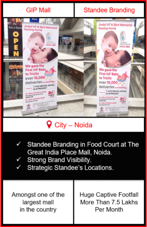 Advertising in Mall, Mall Advertising, indoor advertising in delhi, mall advertising in noida, outdoor advertising in delhi-ncr, gip mall advertising, mall advertising in noida, advertising in malls in delhi, the great india place mall advertising