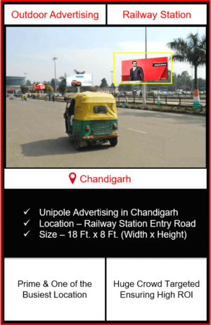 Outdoor Advertising at Railway Station, Advertising on Railway Station in Chandigarh, Railway Station Branding in Chandigarh, Advertising On Railway Station in Chandigarh, Railway Station Branding in Chandigarh