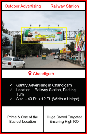 Outdoor Advertising at Railway Station, Advertising on Railway Station in Chandigarh, Railway Station Branding in Chandigarh, Advertising On Railway Station in Chandigarh, Railway Station Branding in Chandigarh