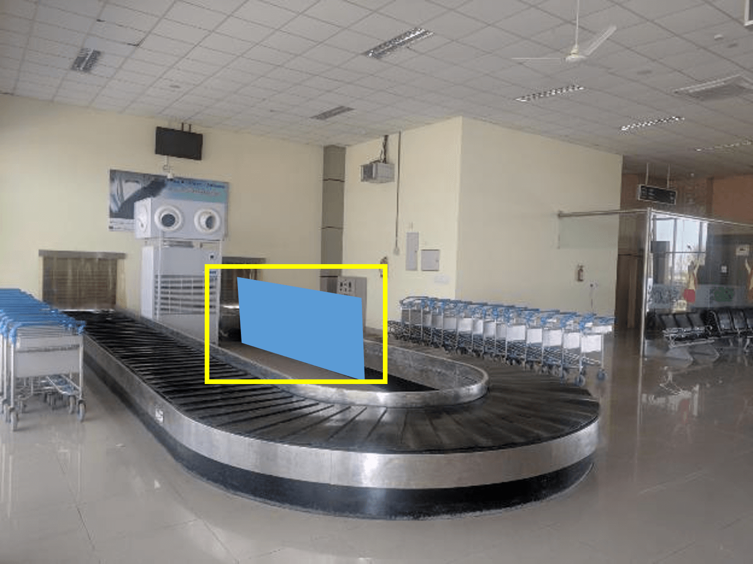 Option No.1 Branding at Airport, Arrival - Conveyor Belt, Bathinda