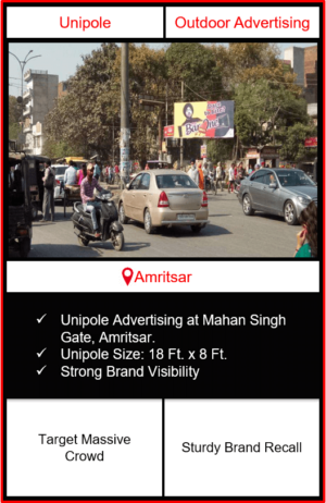 outdoor advertising in amritsar, outdoor branding in amritsar, advertising at railway station in amritsar, outdoor advertising agency in amritsar, airport advertising in amritsar