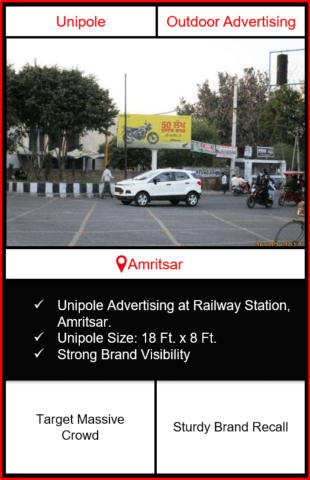 outdoor advertising in amritsar, outdoor branding in amritsar, advertising at railway station in amritsar, outdoor advertising agency in amritsar, airport advertising in amritsar