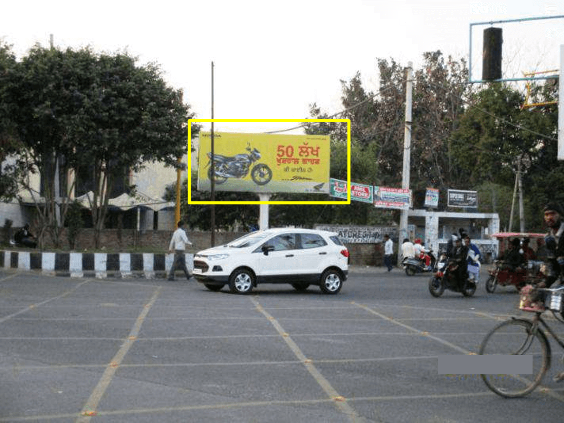Option No.1 Hoarding Advertising at Kathunangal Opp. Anand College Of Nursing, Amritsar