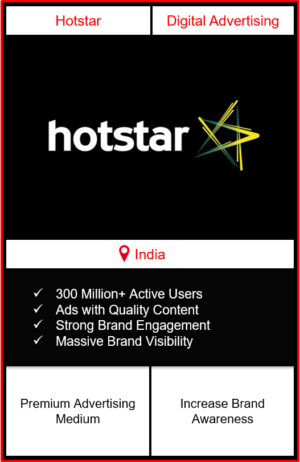 advertising on hotstar app, advertising on hotstar, digital advertising in india, hotstar app advertising, how to advertise on hotstar