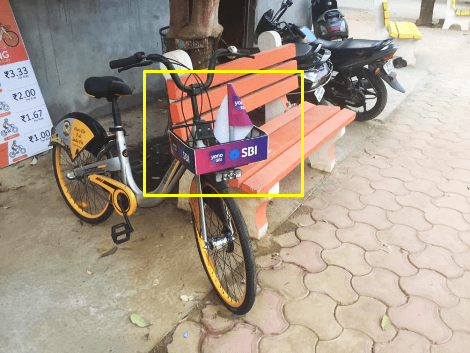 Option No.3 Bicycle Branding Across Panchkula
