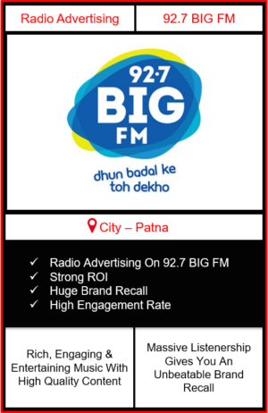 radio advertising in patna, advertising on radio in patna, radio advertising patna