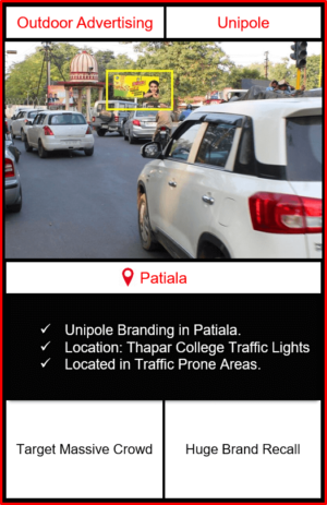 outdoor advertising in patiala, hoarding advertising in patiala