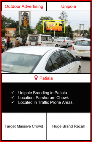 outdoor advertising in patiala, hoarding advertising in patiala