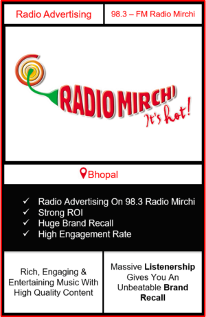 Radio Advertising in Bhopal, advertising on radio in Bhopal, radio ads in Bhopal, advertising in Bhopal