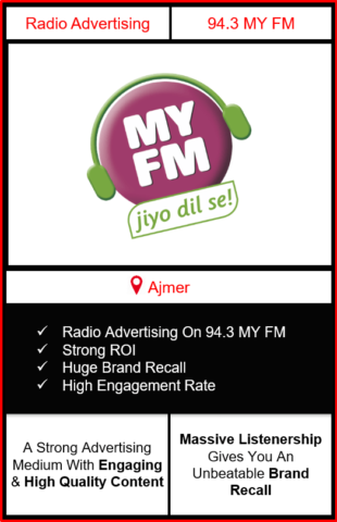 Radio Advertising in Ajmer, advertising on radio in Ajmer, radio ads in Ajmer, advertising in Ajmer