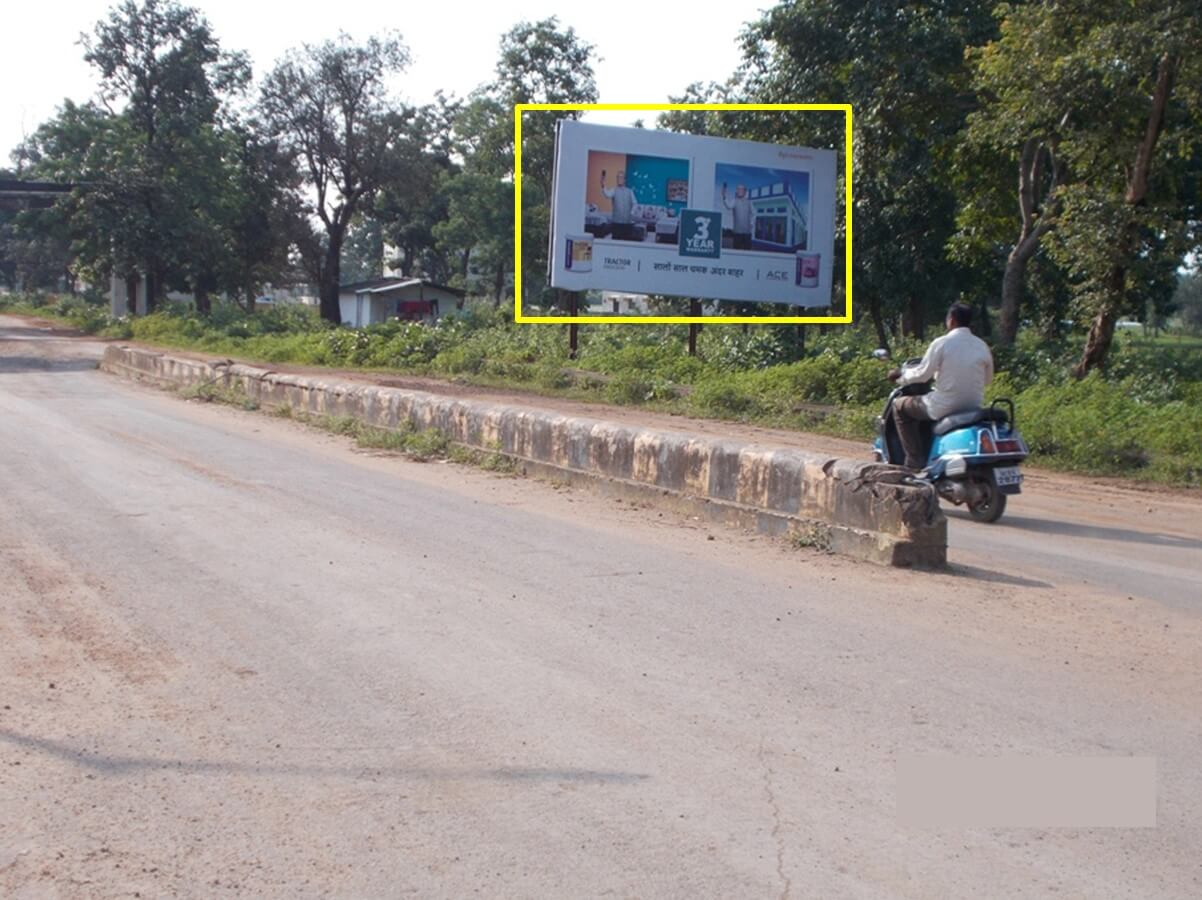 Option No.3 Outdoor Hoarding Advertising at Main Road, Bijapur