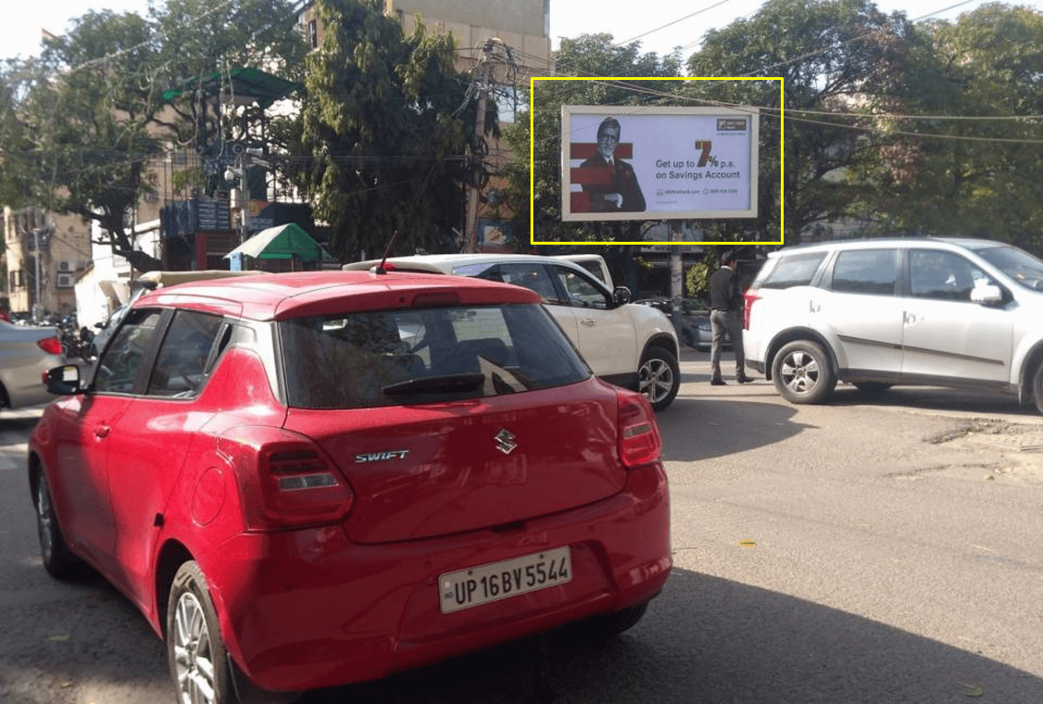 Outdoor Unipole Advertising at Green Park Market (OPP. ANANDA BHAWAN RESTAURANT) Delhi