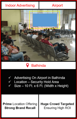 advertising on airport advertising in bathinda, indoor airport branding in bathinda, bathinda airport advertising, advertising in bathinda, indoor airport advertising agency in bathinda