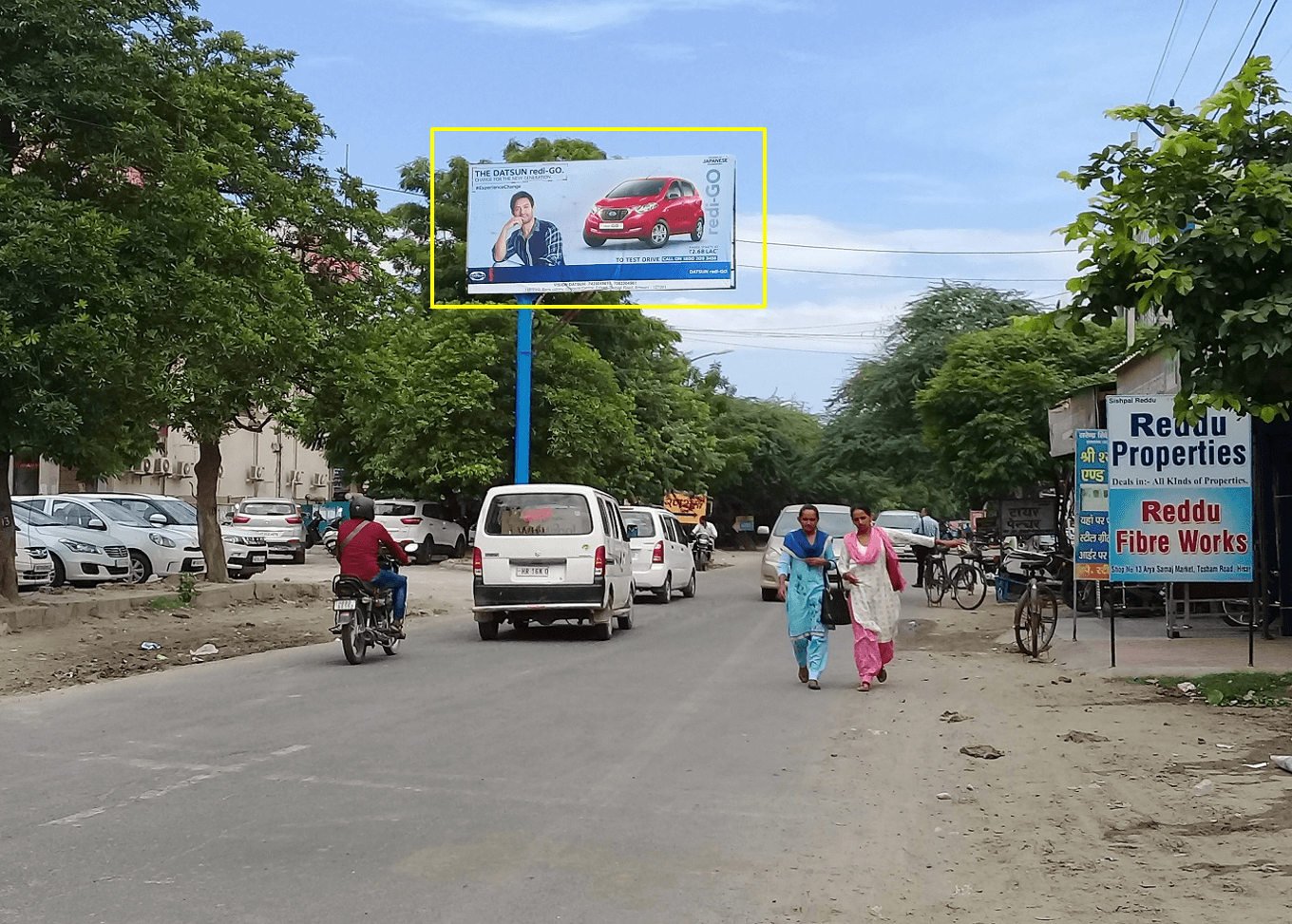 Option No.2 Outdoor Unipole Advertising at Sector-13 (Facing Sector 9 & 11), Hisar