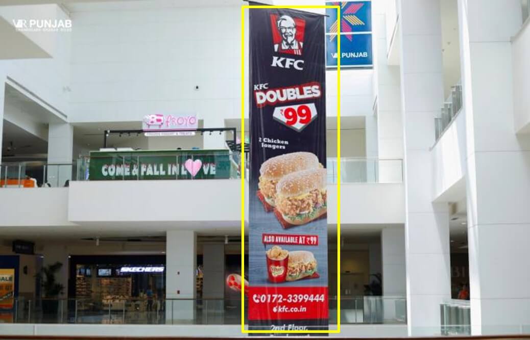 Dropdown Branding at VR Punjab Mall, Mohali