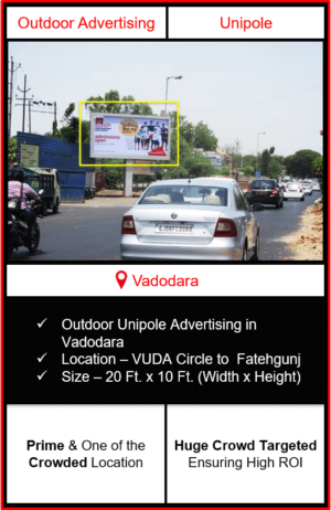 Outdoor advertising in vadodara, outdoor advertising in vadodara, vadodara hoarding advertising, ooh advertising in vadodara, outdoor advertising agency in vadodara, gujarat