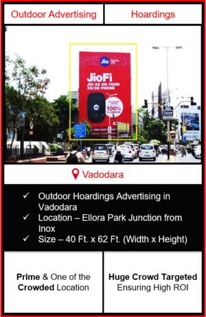 Outdoor advertising in vadodara, outdoor advertising in vadodara, vadodara hoarding advertising, ooh advertising in vadodara, outdoor advertising agency in vadodara, gujarat