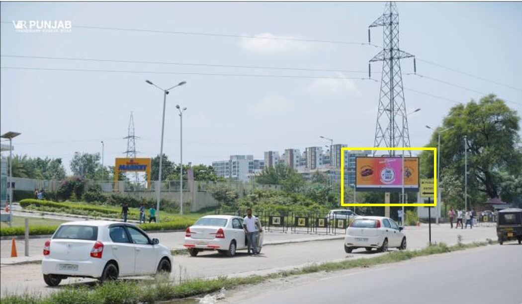 Entrance Unipole Advertising In VR Punjab Mall