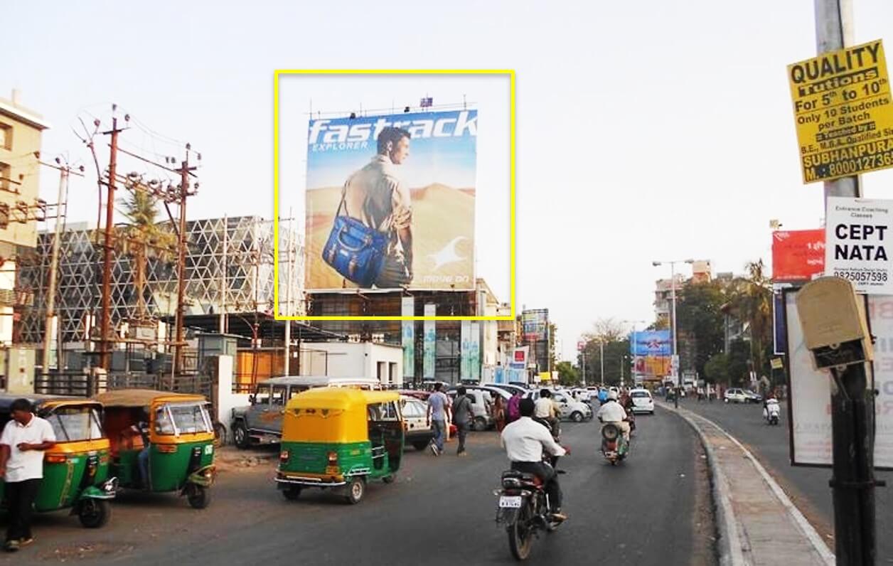 Option No.1 Outdoor Hoardings Advertising at Opp. Inox from Ellora Park, Vadodara, Gujarat