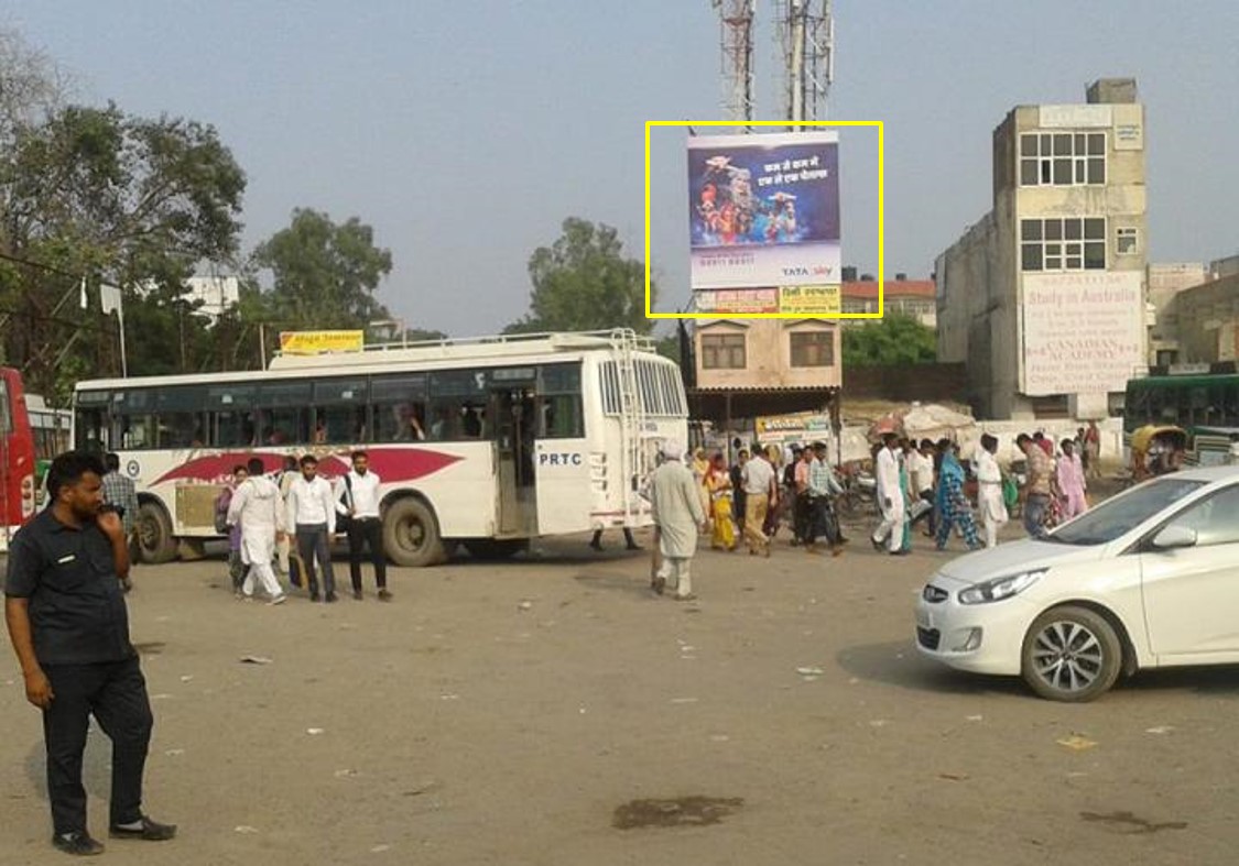 Option No.1 Hoarding Advertising at Bus Stand, Bathinda