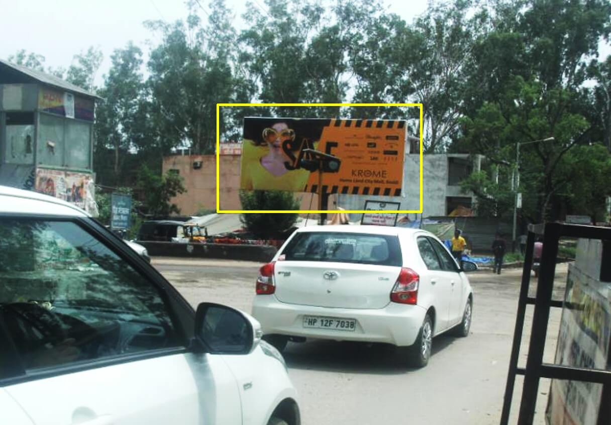 Option No.2 Hoarding Advertising Opp. MC Office, Baddi