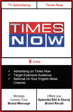 advertising on times now, times now advertising, branding on times now news channel, times now advertising