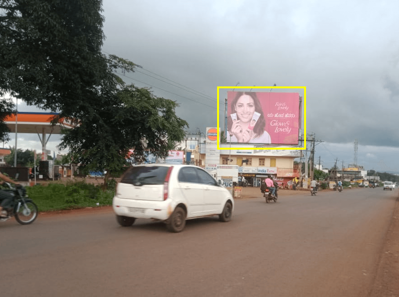 Outdoor Hoarding Branding at Goa Road, FTT Railway Station, Belgaum