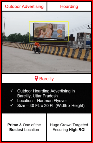 Outdoor hoarding advertising in Bareilly, outdoor advertising in Bareilly, hoarding advertising in Bareilly, Bareilly outdoor ads agency, advertising agency in Bareilly, Uttar Pradesh