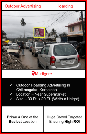 Outdoor hoarding advertising in Mudigere, outdoor advertising in Mudigere, hoarding advertising in Mudigere, Mudigere outdoor ads agency, advertising agency in Mudigere