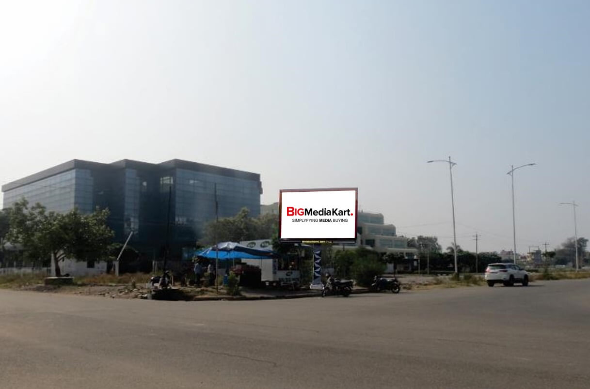 Outdoor Unipole Branding at Infosys Gate No.1, IT Park, Chandigarh