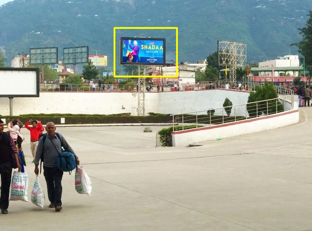 Option No.2 Hoarding Branding at Circulating Area, Railway Station, Katra