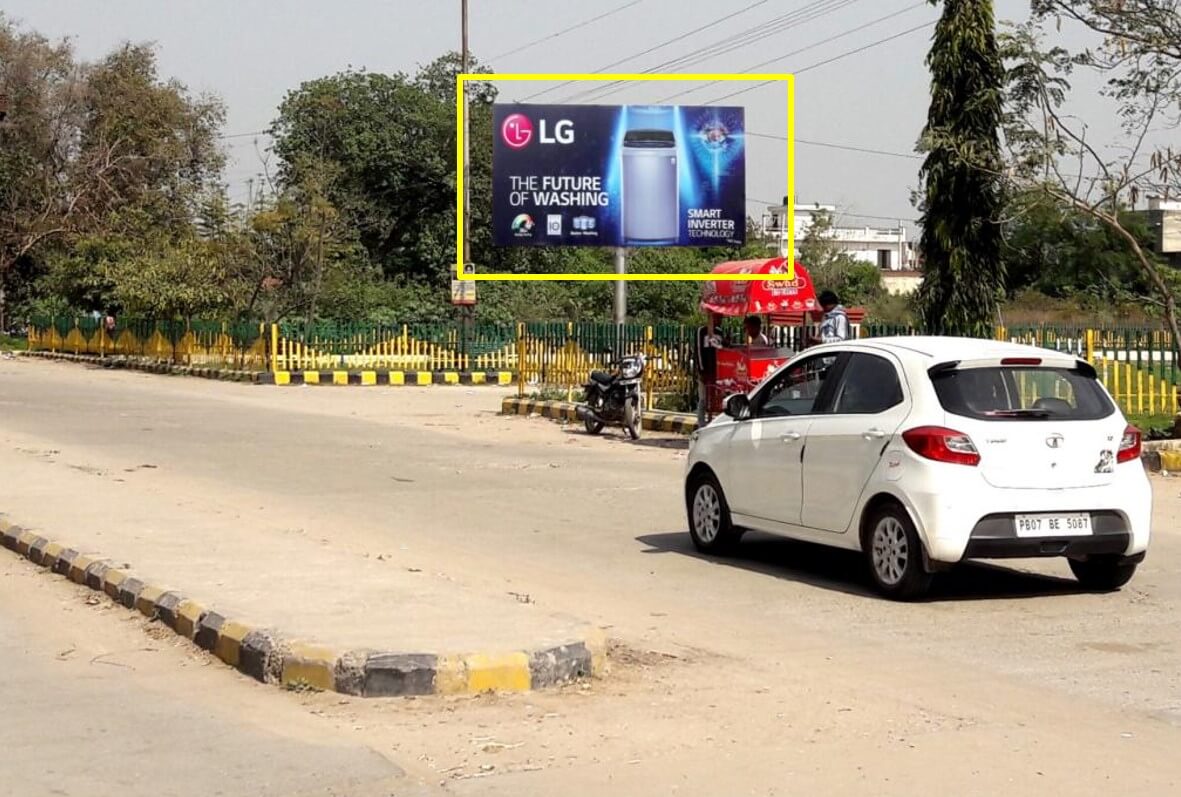 Option No.1 Hoarding Branding at Circulating Area, Railway Station, Hoshiarpur