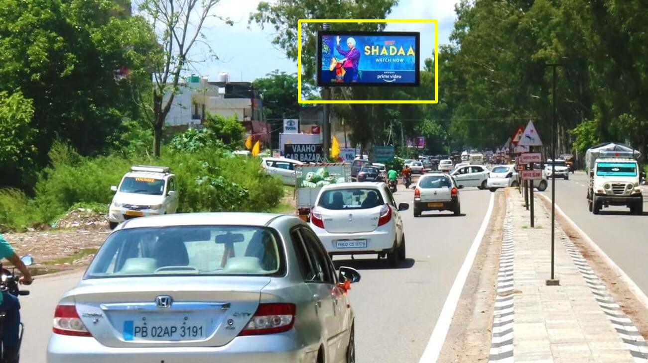 Outdoor Hoarding Branding Near Novelty Mall, Pathankot