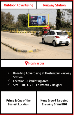 outdoor advertising in phillaur, railway station advertising at phillaur, outdoor advertising agency in phillaur