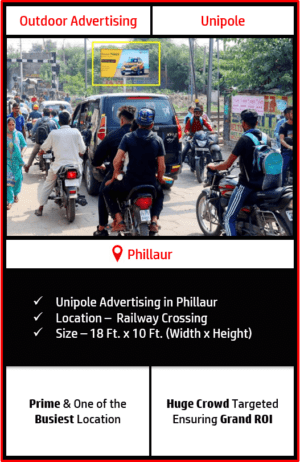 outdoor advertising in phillaur, railway station advertising at phillaur, outdoor advertising agency in phillaur