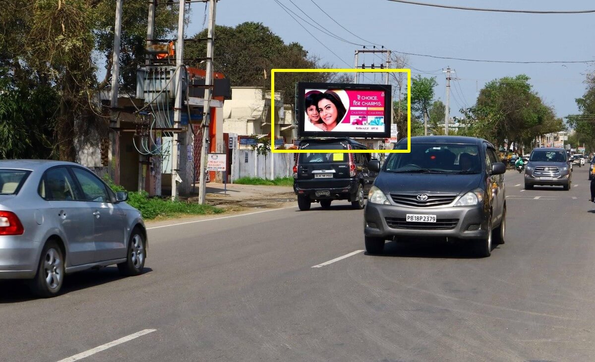 Outdoor Hoarding Branding At RK Arya College, Nawanshahr