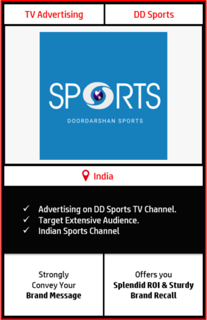 Advertising on DD Sports, DD Sports Advertising, Advertising In India Vs Sri Lanka matches 2021, advertising in t20 matches, advertising in odi matches, dd sports advertising agency