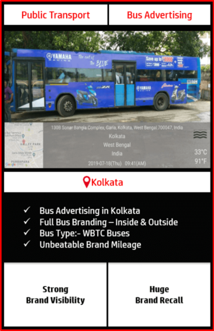 bus advertising in kolkata, wbtc bus advertising, kolkata bus advertising, wbtc bus advertising agency