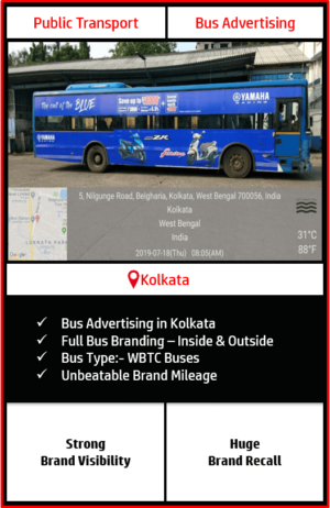 bus advertising in kolkata, wbtc bus advertising, kolkata bus advertising, wbtc bus advertising agency