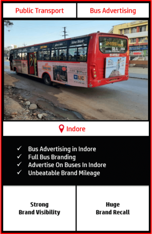 bus advertising in indore, bus branding in indore, bus advertisement campaign in indore, bus advertising agency in indore