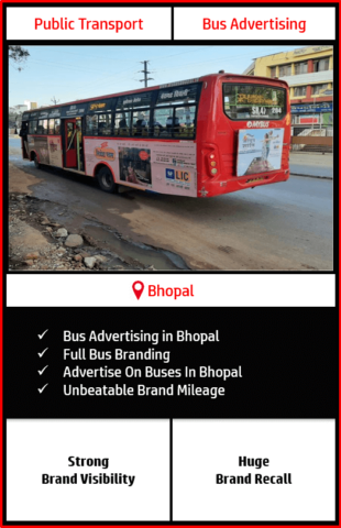 bus advertising in bhopal, bus branding in bhopal, bus advertisement campaign in bhopal, bus advertising agency in bhopal