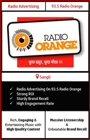 Radio Advertising in Sangli, advertising on radio in Sangli, radio ads in Sangli, advertising in Sangli, 93.5 Radio Orange Advertising in Sangli