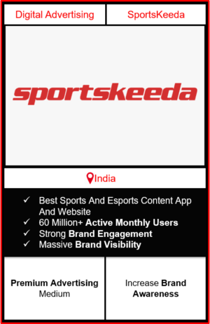 advertising on sportskeeda, sportskeeda advertisement, advertising in sportskeeda, sportskeeda advertising agency