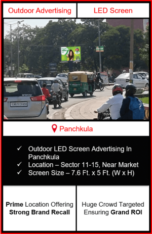 Digital Led Screen Advertising in Panchkula, Digital Outdoor Advertising In Panchkula, Advertising Agency In Panchkula