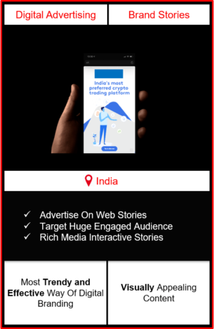 advertising in web stories, story ads, web story ads, how to advertise on story, brand stories advertising